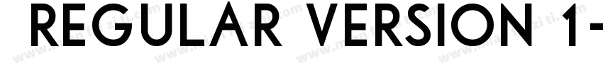 小愚 Regular Version 1字体转换
